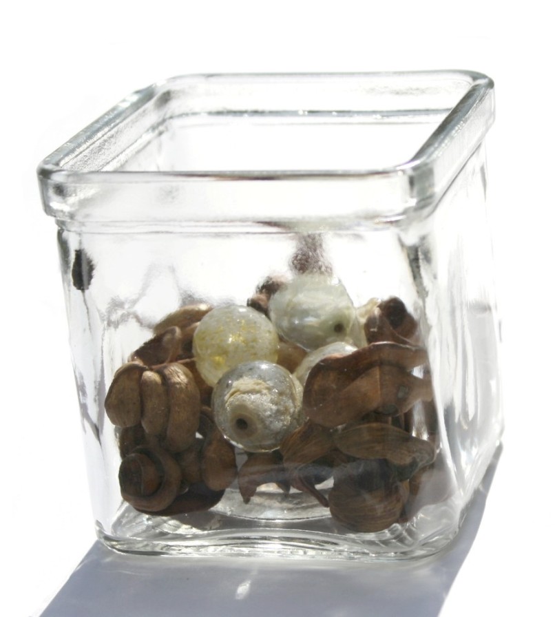 Home decoration vierkant glas